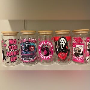 “Killer’s” edition Glass cups